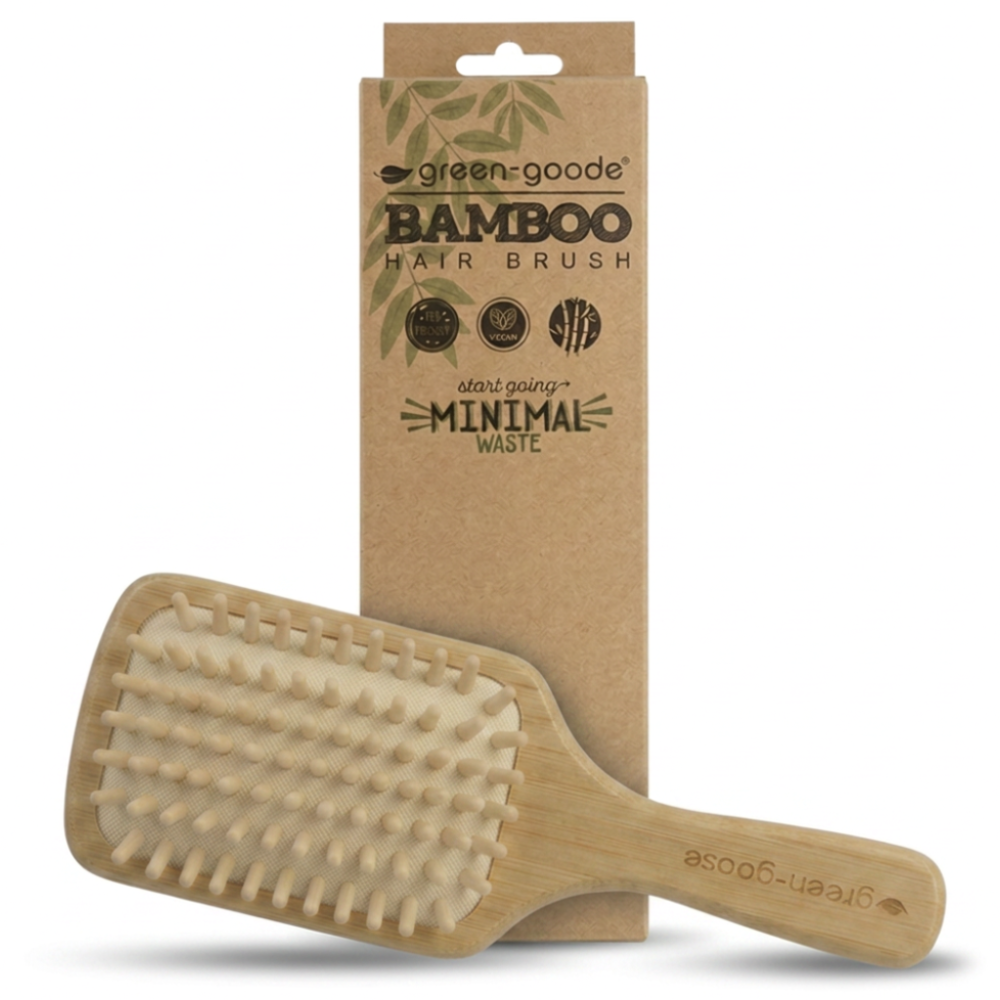Bamboe Haarborstel XL