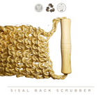 Rugscrubber Sisal Bamboe